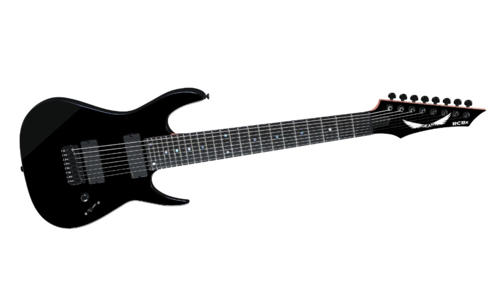 Dean Rusty Cooley 8-String Electric Guitar Classic Black