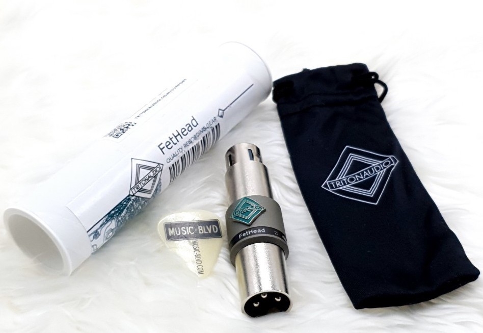 TRITON AUDIO FETHEAD MIC PREAMP for Ribbon and Dynamic Microphones (Shure SM7B)