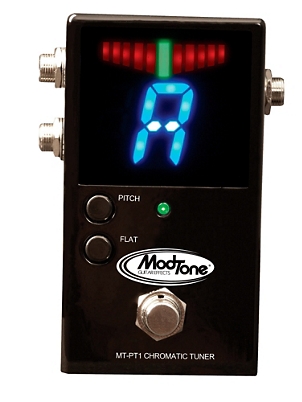 Modtone MT-PT1 Professional Chromatic Tuner Pedal Black