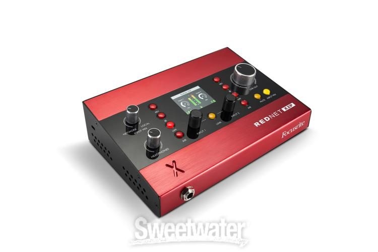 Focusrite Rednet X2P 2x2 Ethernet Audio Digital IO with Mic Preamps