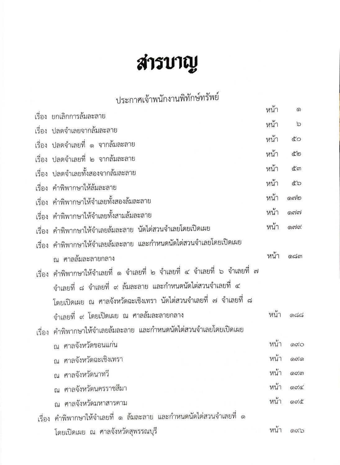 กฎหมายออกใหม่ ตอนที่ 84/63 35 ประกาศเจ้าพนักงานพิทักษ์ทรัพย์