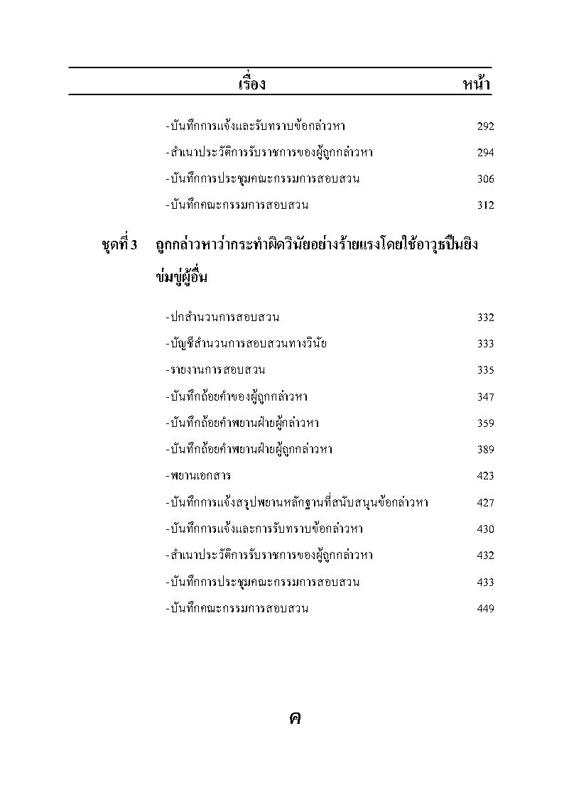 (e book) หลักเกณฑ์และวิธีการสอบสวนคดีวินัยตำรวจ ตามกฎ ก.ตร.ว่าด้วยการสอบสวนพิจารณา พร้อมตัวอย่างสำนวนการสอบสวนวินัยข้าราชการตำรวจ