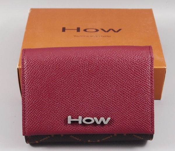 กระเป๋าสตางค์ HOW เปลือกมังคุด ใหม่ แท้