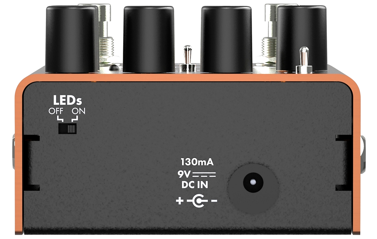 Fender Acoustic Preamp/Reverb Effects Pedal Copper