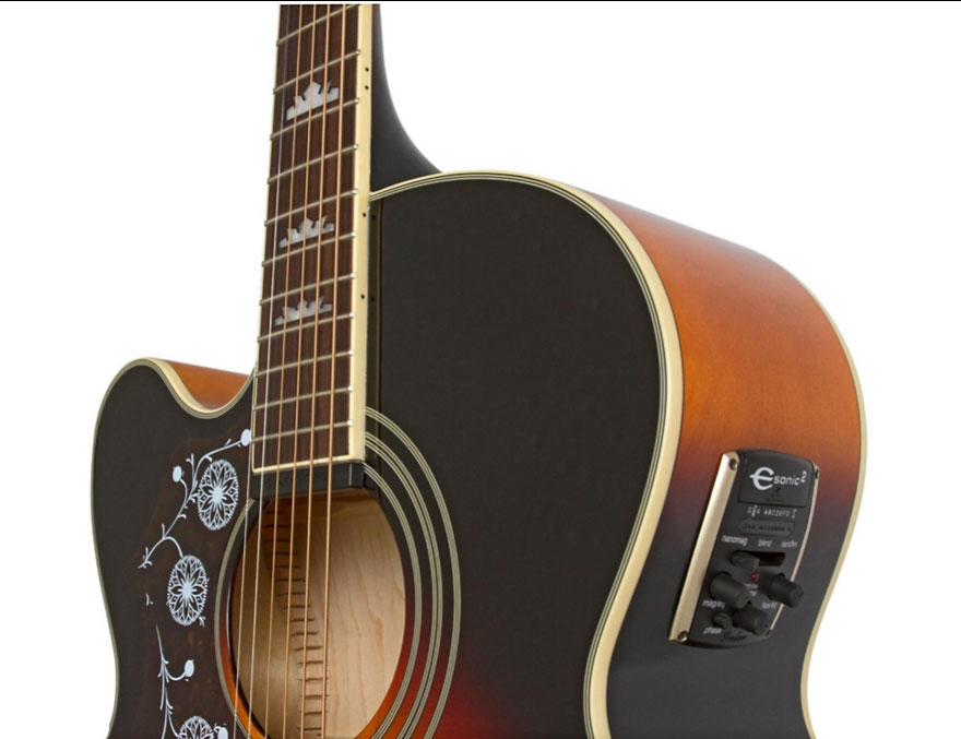 Epiphone Limited Edition EJ-200SCE Left-Handed Acoustic-Electric Guitar
