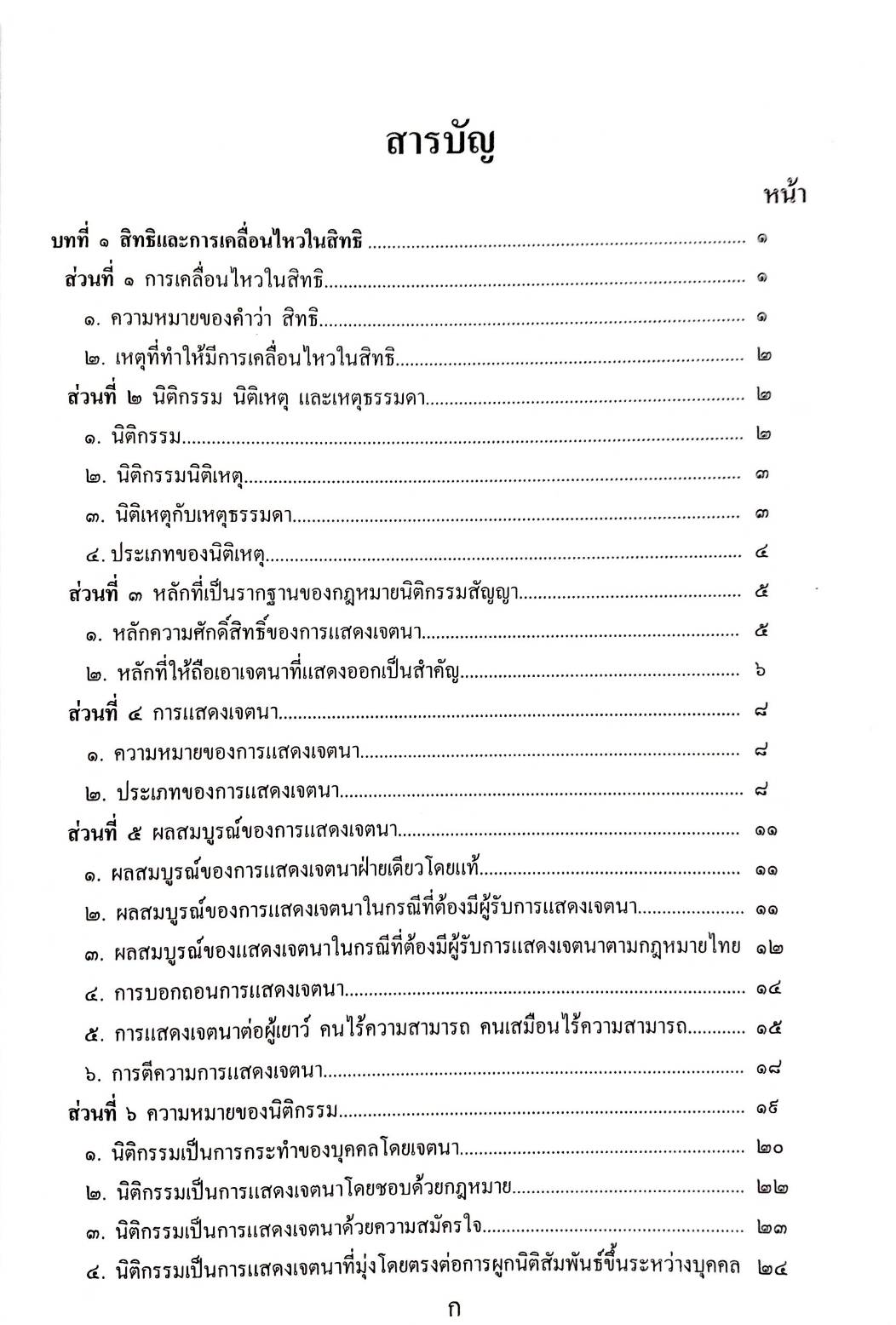 คำอธิบายกฎหมายลักษณะนิติกรรมสัญญา