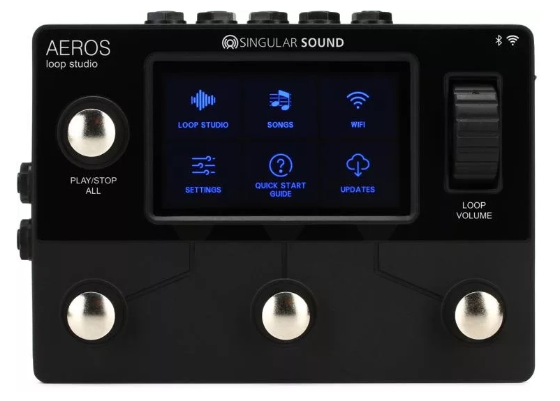 Singular Sound Aeros Loop Studio Stereo Looper Pedal