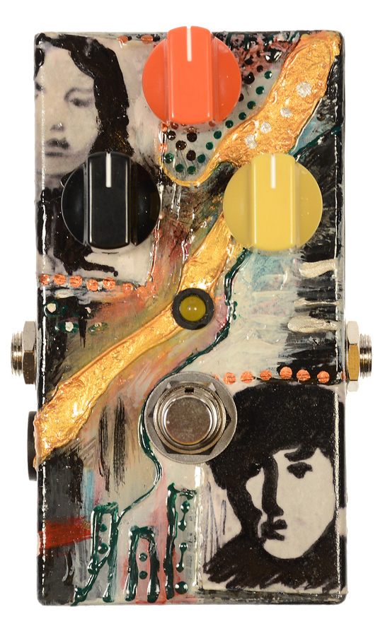 JAM PEDALS RED MUCK FUZZ/DISTORTION CUSTOM SHOP PHOTO STAMP