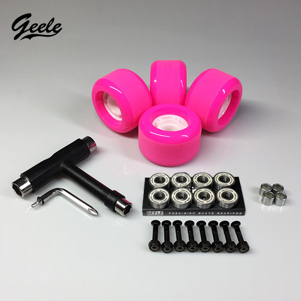 Geele Surfskate Wheel Set (4pcs) - ชุดล้อเซิร์ฟสเก็ตจีลี (4 ชิ้น) (70x45mm)