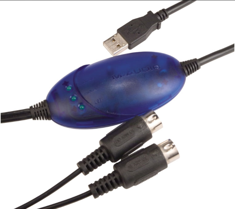 M-Audio USB Uno 1X1 MIDI Interface