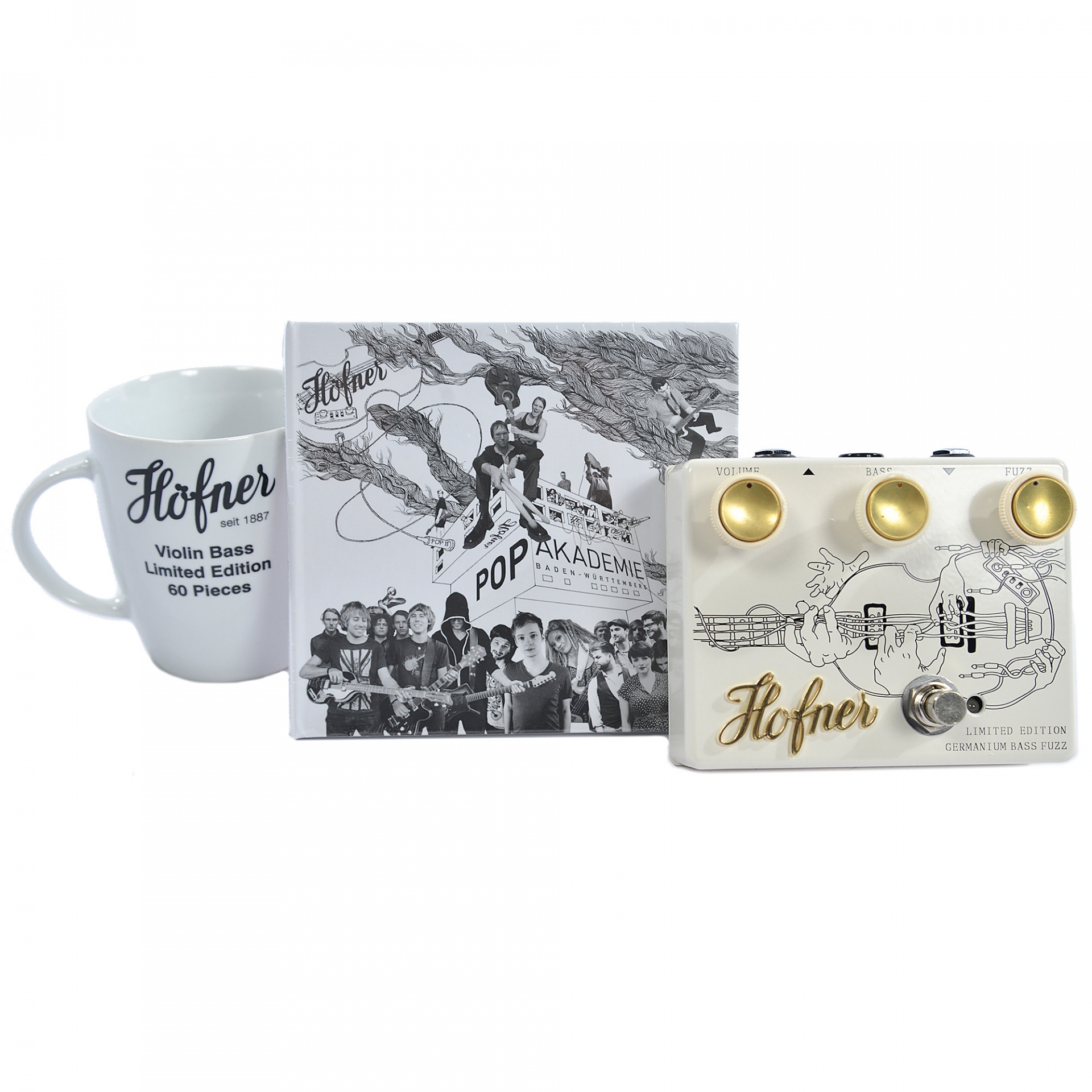 Hofner Gold Label Berlin 60th Anniversary Limited Edition 500/1 Violin Bass Designed by Klaus Voorman