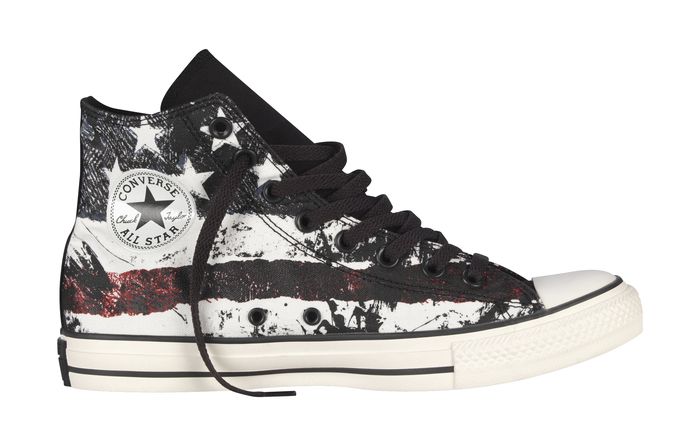 Converse Chuck Taylor All Star High-Top White/Chili Pepper/Vintage Indigo Flag