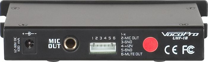 VocoPro UHF-18 Single Channel UHF Wireless Mic System