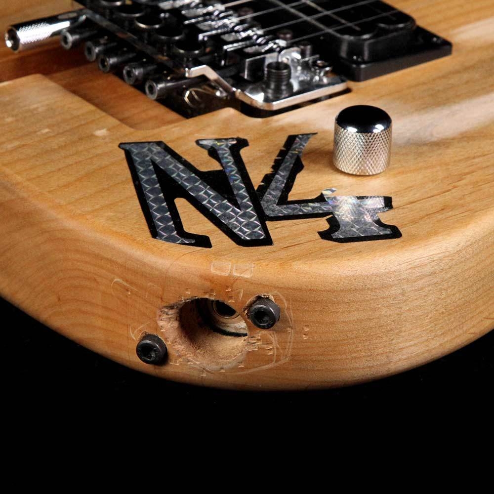 Washburn Nuno Bettencourt N4 Authentic Signature Electric Guitar - Distressed Matte Natural