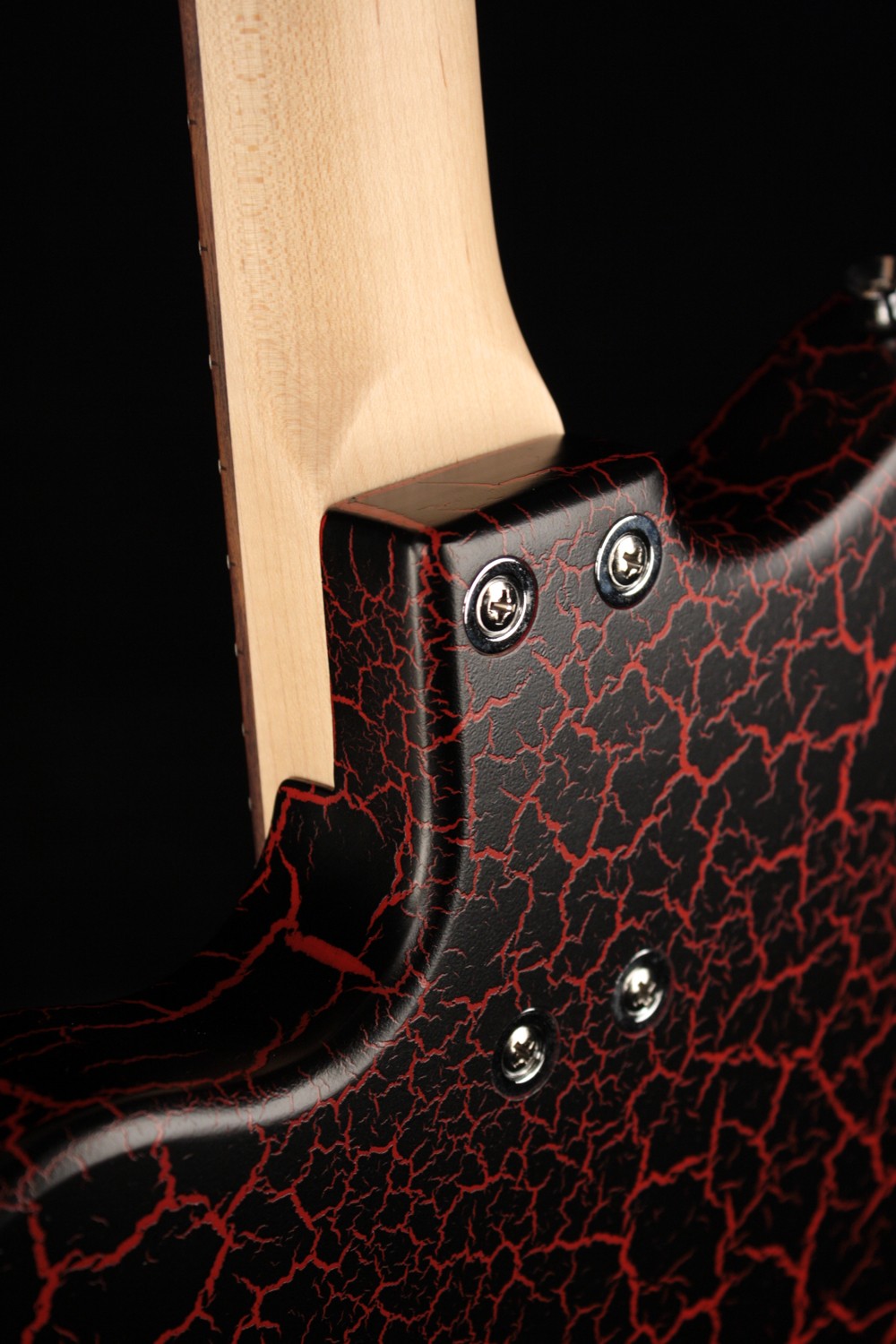 Italia Modena Sitar - Crackle Red