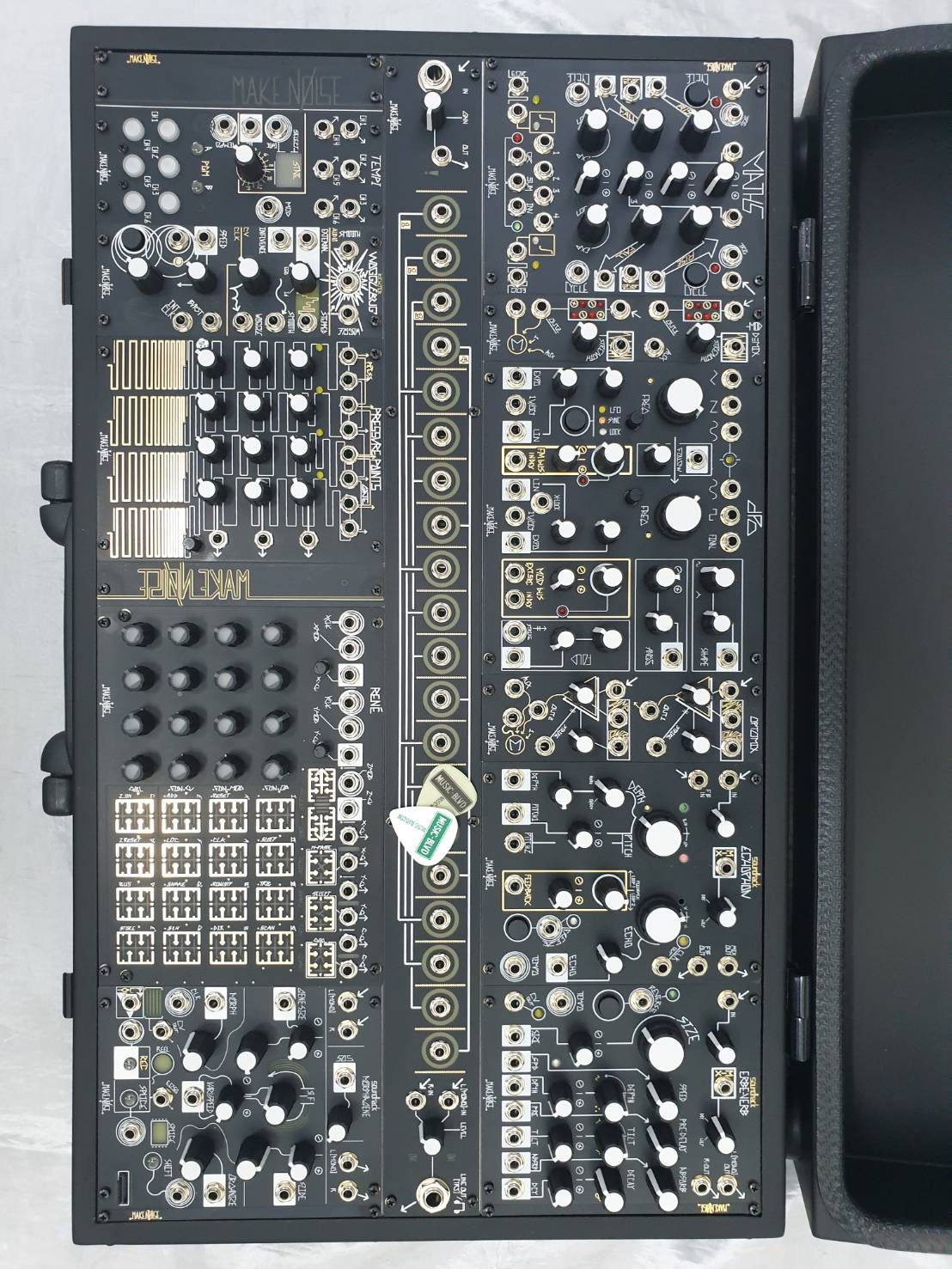 Make Noise Black and Gold Shared System Plus Eurorack Modular Synthesizer