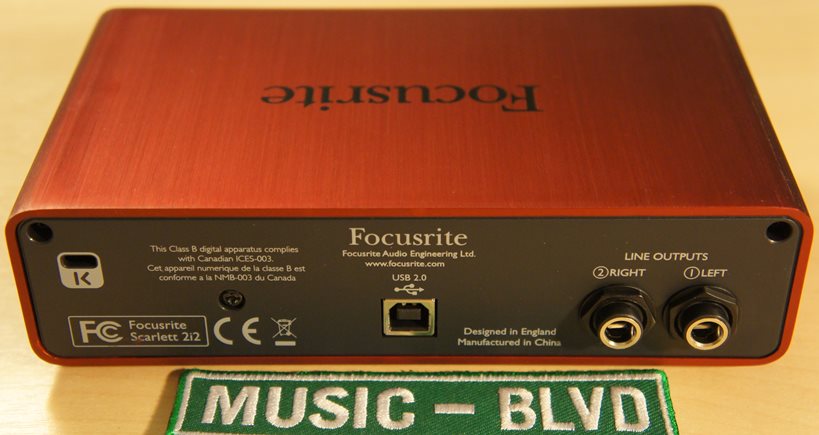 Focusrite Scarlett 2i2 USB Audio Interface