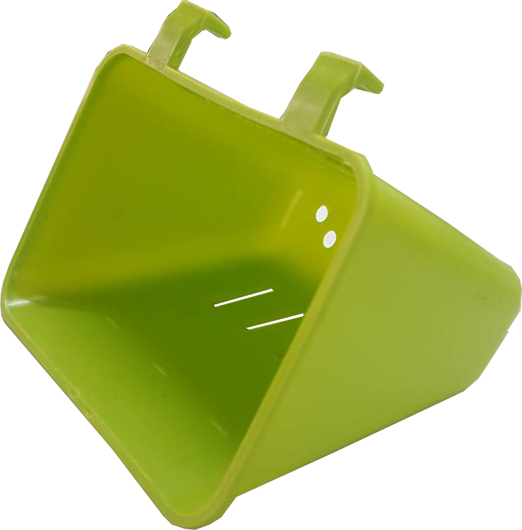 กระถางต้นไม้สวนแนวตั้ง ขนาดเล็ก สีเขียวอ่อน