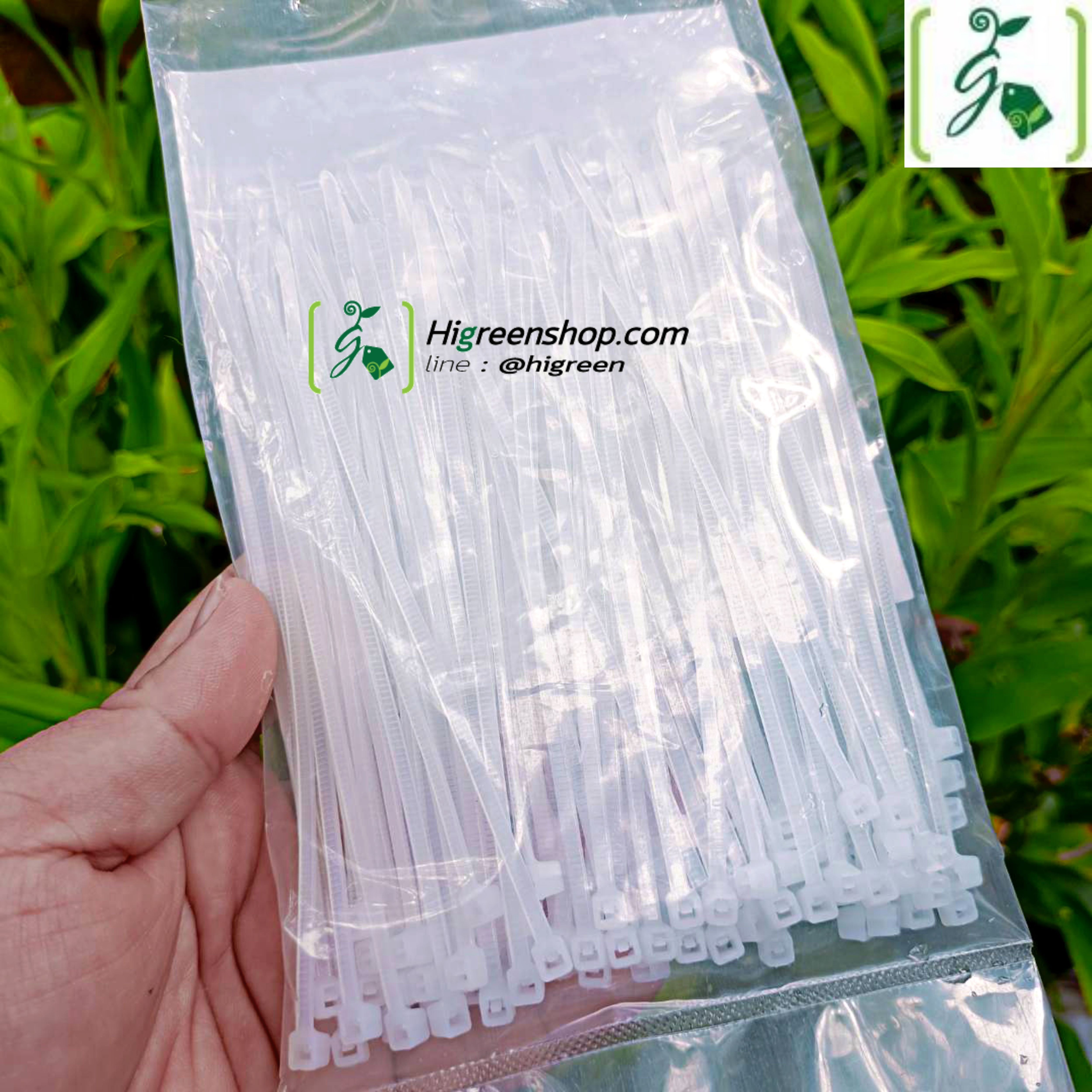 เคเบิ้ลไทร์สีขาว Fixton (Cable Ties ) ขนาด 2.5x120/100ชิ้น