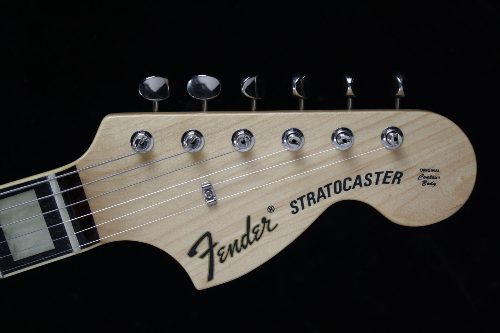 Fender Japan Stratocaster Thinline ST/HO/3S - Black