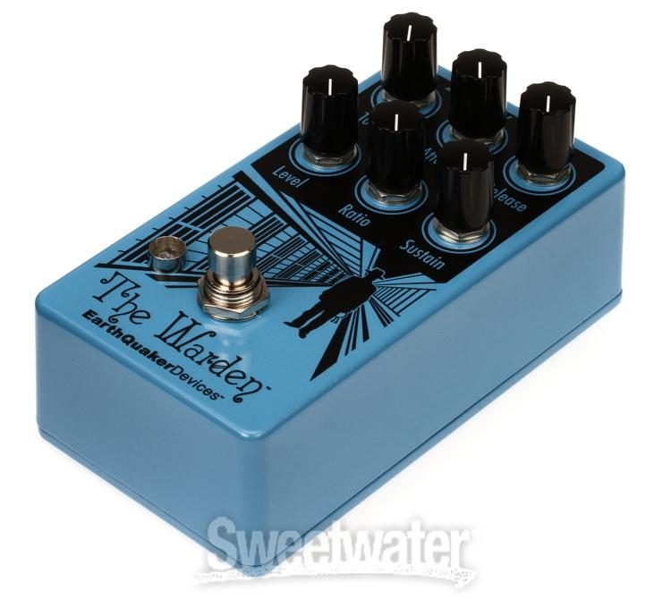 EarthQuaker Devices The Warden V2 Optical Compressor Pedal