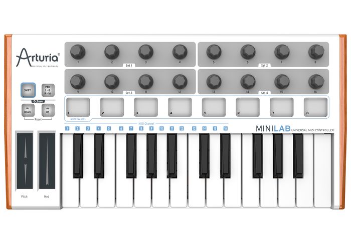 Arturia MiniLab Mini Hybrid Keyboard Controller