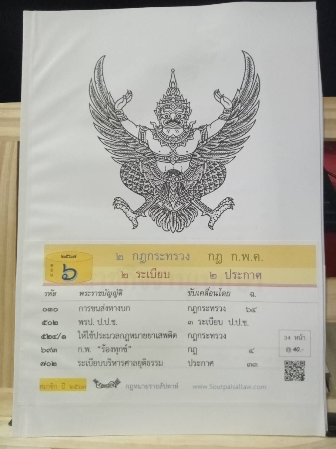 กฎหมายใหม่ปี 2567 ตอนที่ 6 2 กฎกระทรวง กฎ ก.พ.ค. 2 ระเบียบ 2 ประกาศ