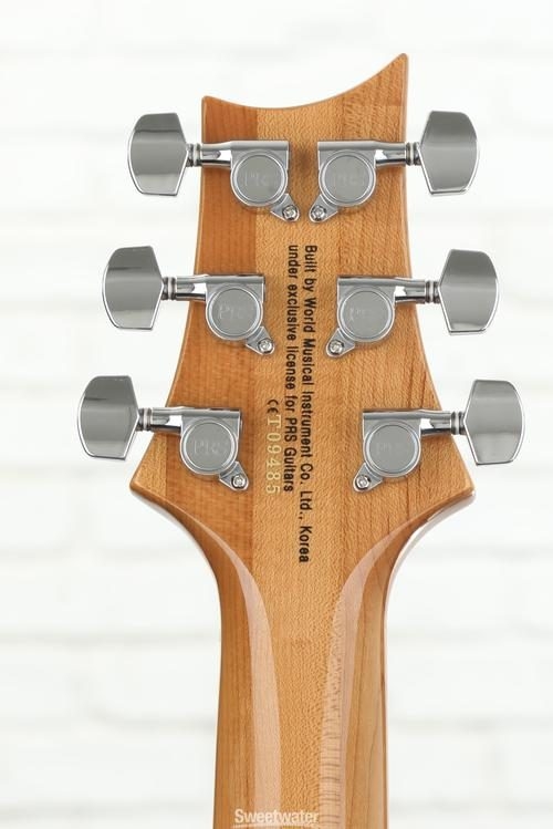 PRS SE Custom 24 Limited Edition - Charcoal Burst with Roasted Maple Neck