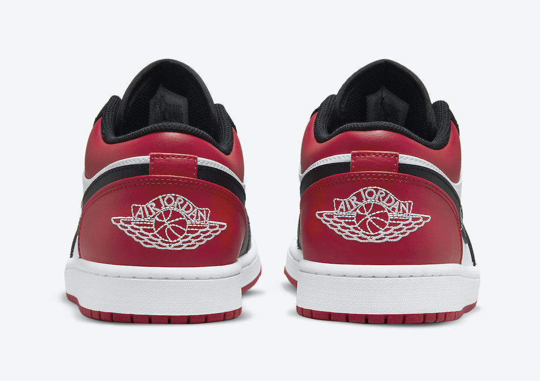 Nike Air Jordan 1 Low Bred Toe