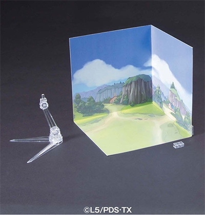 ฉาก Danball Senki LBX D Cube Base (2) Grasslands Type (แท้)