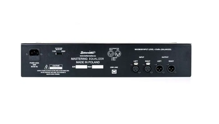 BETTERMAKER MASTERING EQUALIZER