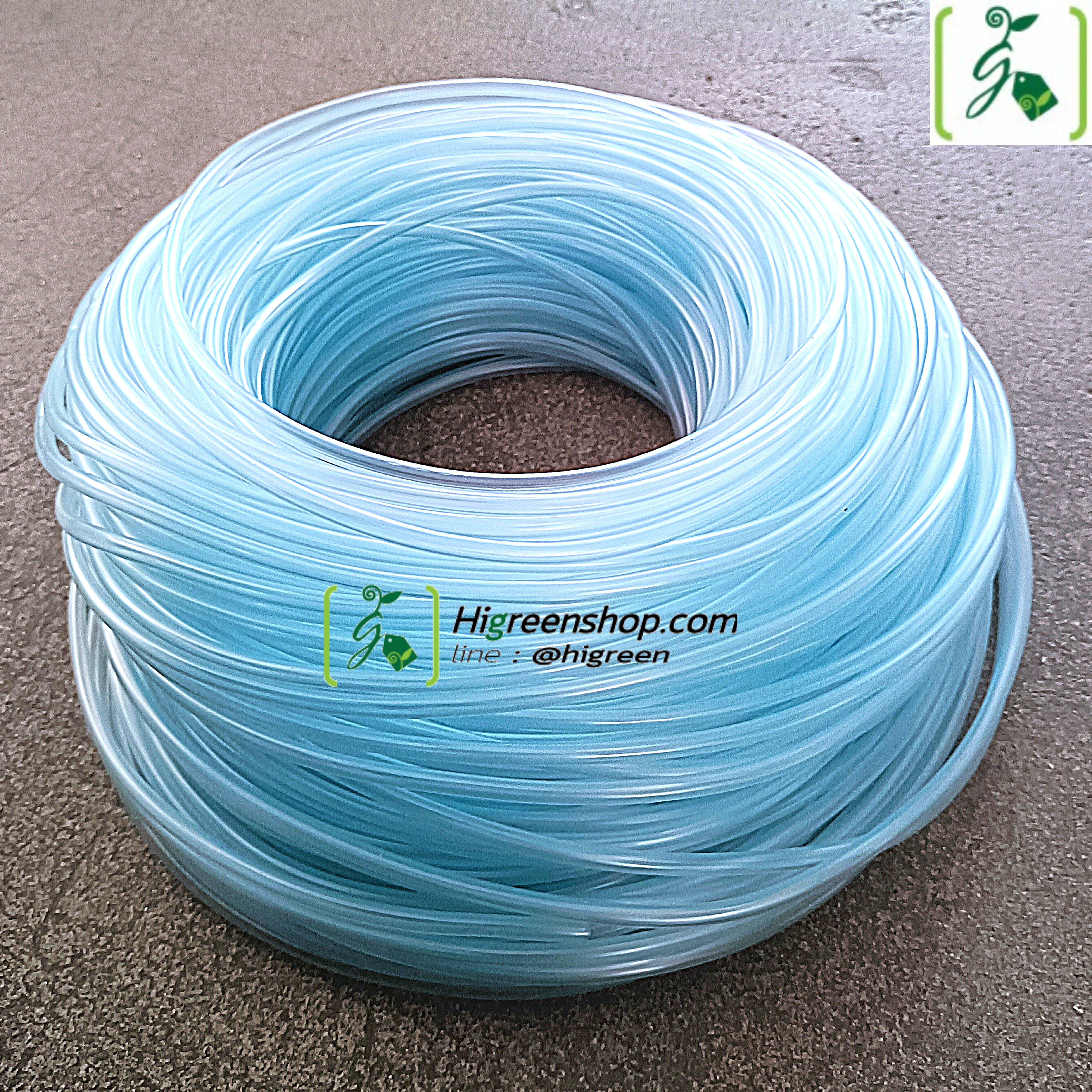 สายยางสำหรับปั้มลม สายออกซิเจนตู้ปลา บ่อปลา สายต่อออกซิเจน (แบ่งขาย) / เมตร