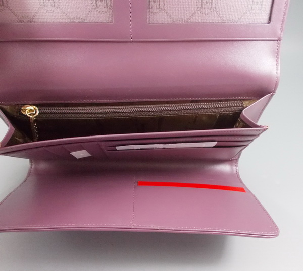 กระเป๋าสตางค์ ELLE ม่วงเปลือกมังคุด ใหม่ แท้