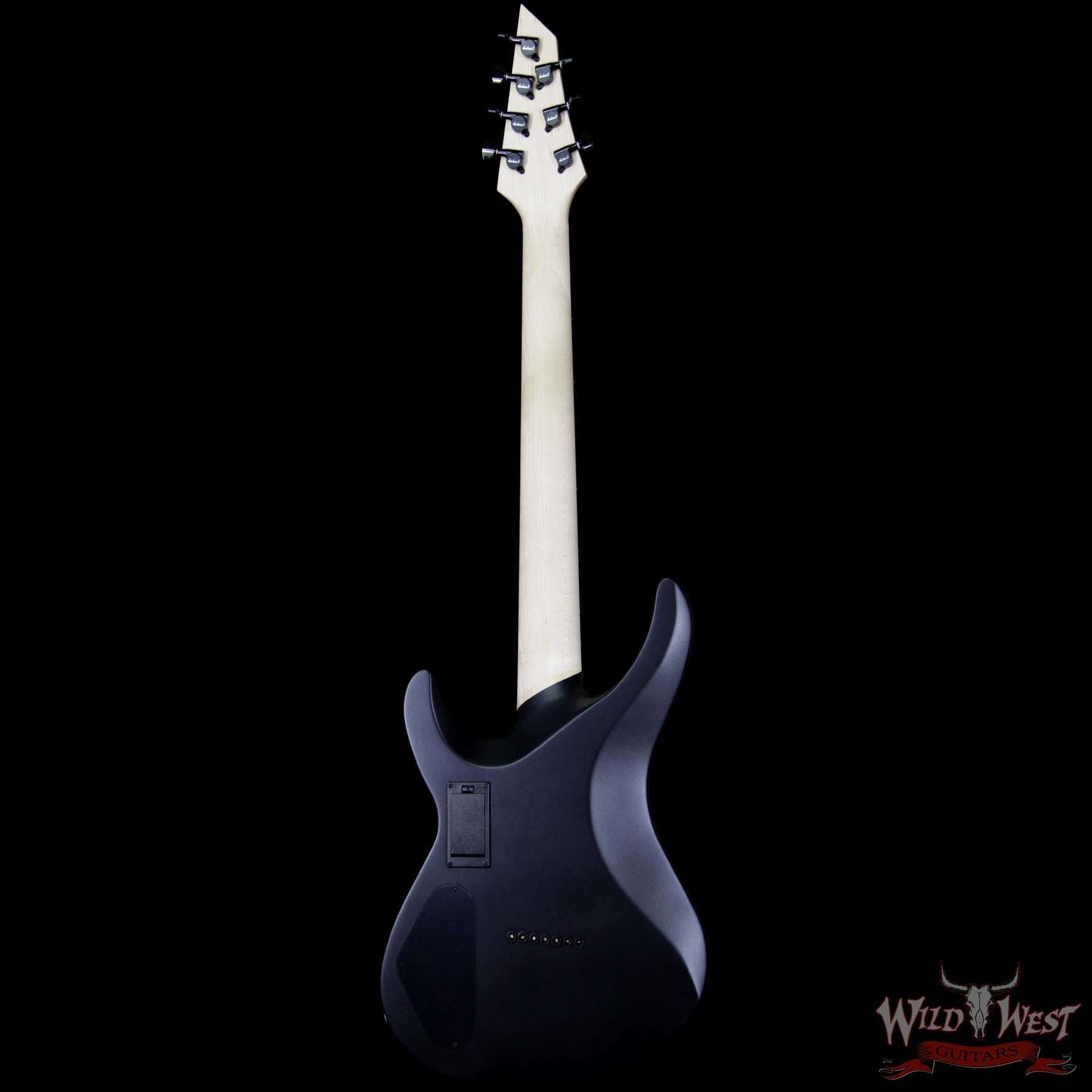 Jackson USA Select B7 EMG Deluxe -Thru HH 7-String Baritone - Satin Black