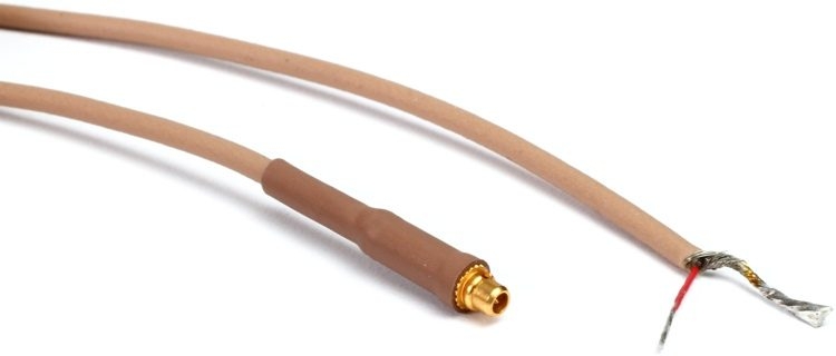 Countryman IsoMax E6 Replacement Cable - Pigtail, Tan, 2mm Cable