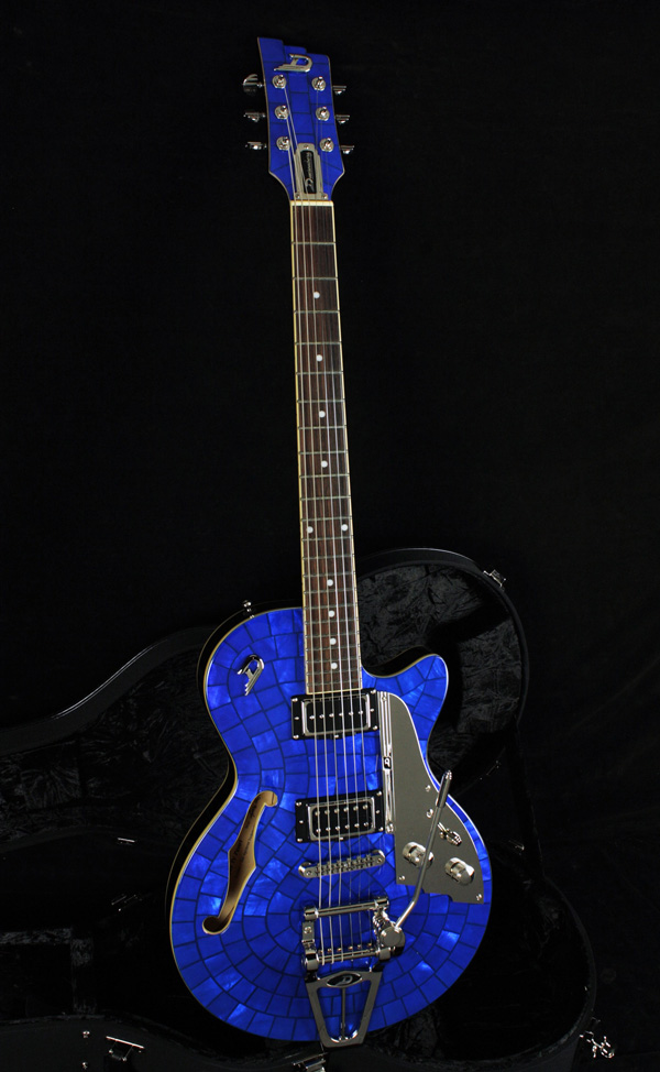Duesenberg Starplayer TV Mother of Pearl-Blue Pearl #131826