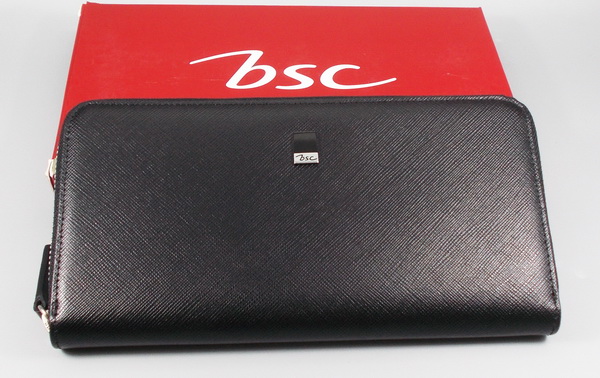 กระเป๋าสตางค์ bsc ดำ ใหม่ แท้