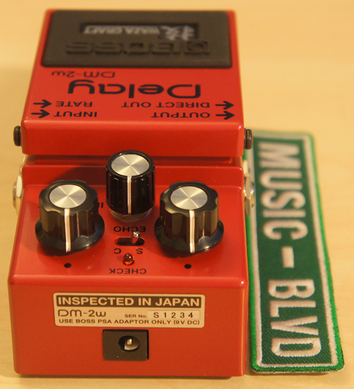 Boss Delay Waza Craft DM-2W Guitar Effects Pedal