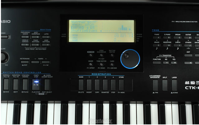 Casio CTK-6200 61-key Portable Arranger