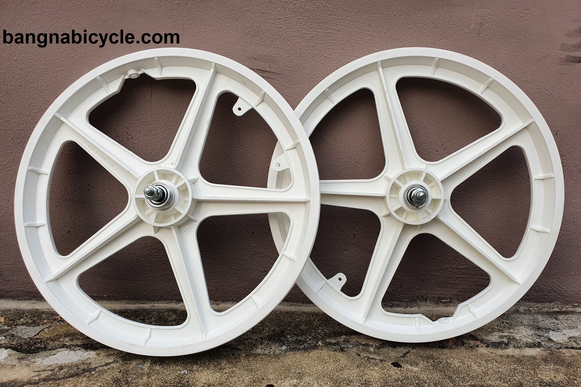 ล้อ BMX old school ชุดล้อแมกซ์ BMX 20 นิ้ว หน้า/หลัง