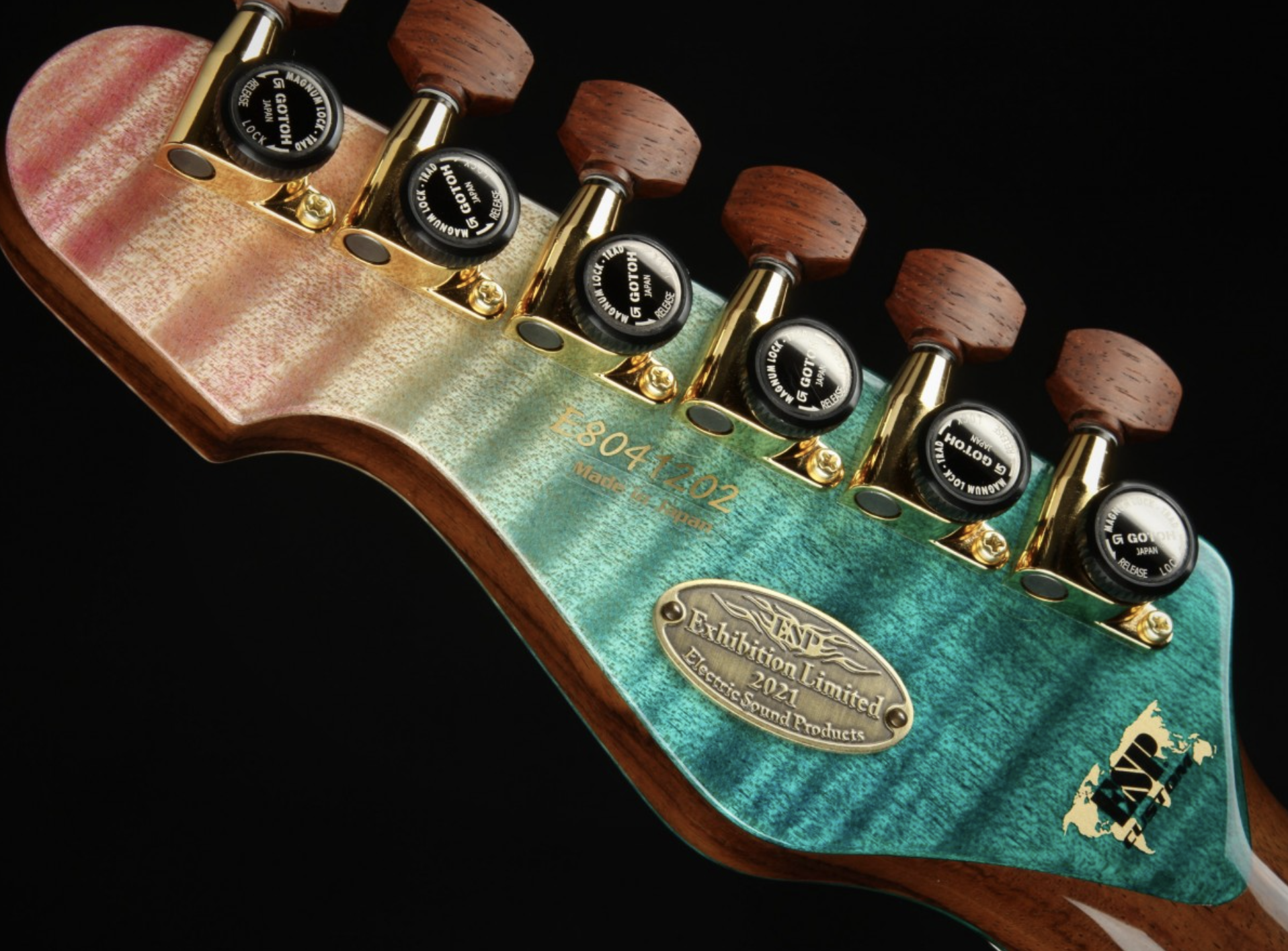 ESP Exhibition Limited 2021 EX21-08 Throbber-CTM - Pink/Turquoise Fade