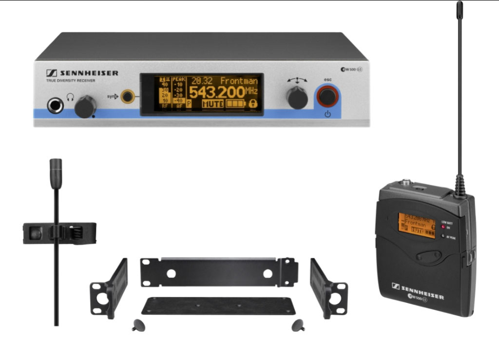 Sennheiser ew 512 G3 Pro Lavalier Wireless System CH A