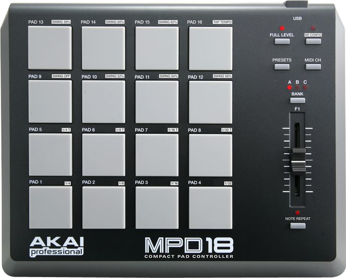 Akai Professional MPD18 USB MIDI Pad Controller