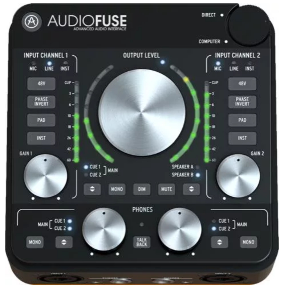 Arturia AudioFuse Rev2 USB Audio Interface