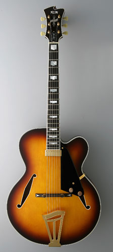 FGN Guitars Masterfield series MFA-FP - Jazz Burst
