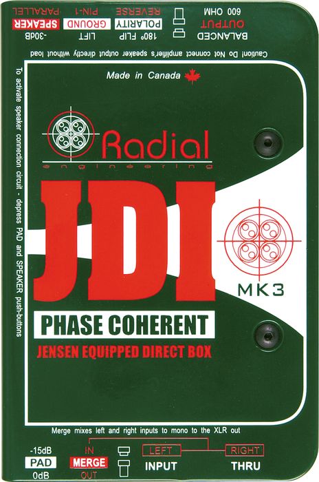 Radial Engineering JDI MK3 Passive Direct Box