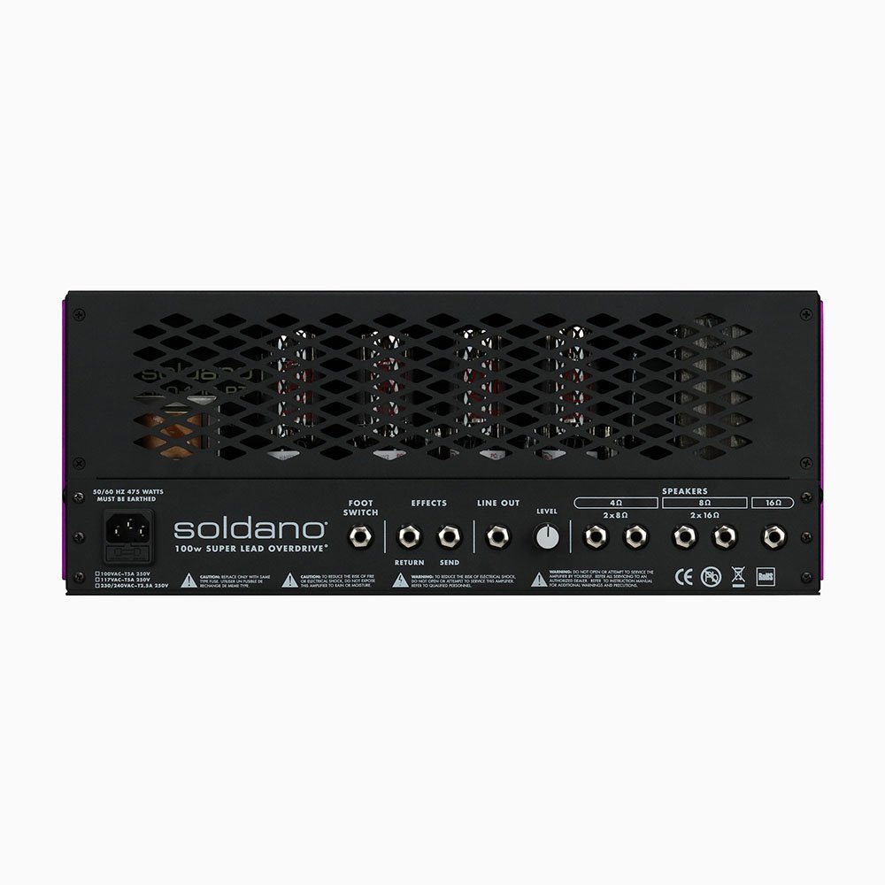 Soldano SLO-100R 100-watt Rackmount Guitar Tube Amp