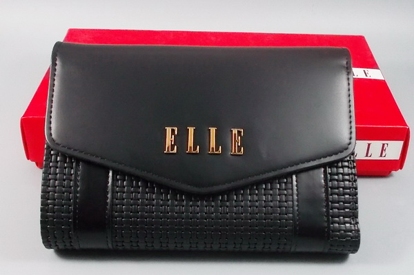 กระเป๋าสตางค์ ELLE ดำ ใหม่ แท้