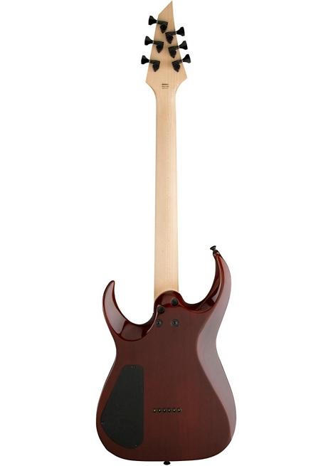 Jackson USA Signature Model Misha Mansoor Juggernaut BULB HT6 Electric Guitar - Amber Tiger Eye