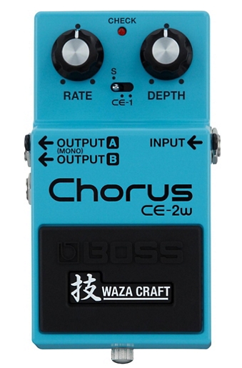Boss CE-2W Chorus Waza Craft Guitar Effects Pedal